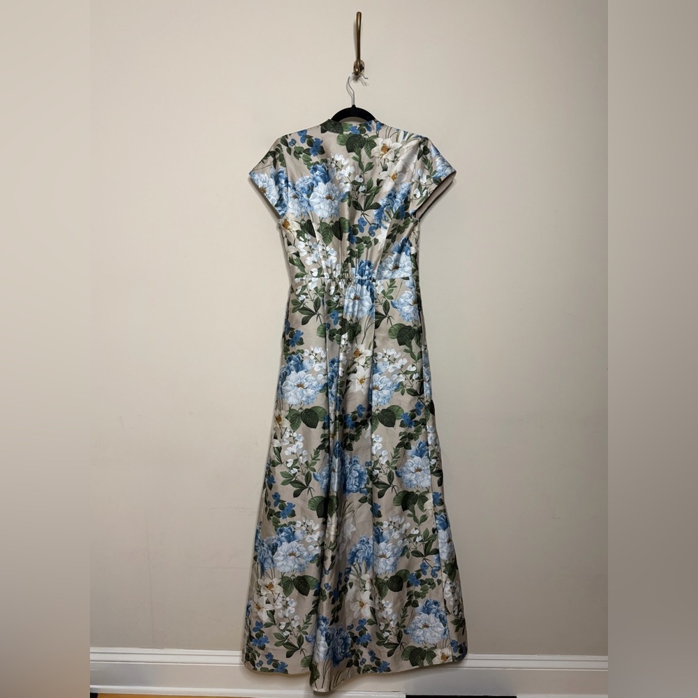 Sachin + Babi Marta Floral Print Gown Dune And Dusk Petals - Picture 7 of 7